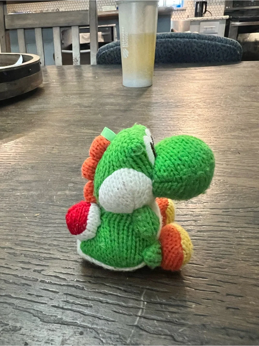 Nintendo Green Yarn Yoshi Amiibo Plush Figure